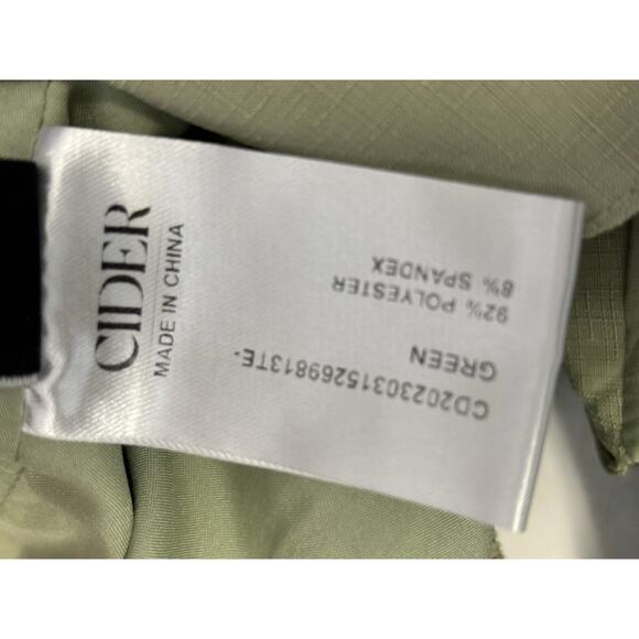 Cider Celery Green Peasant Shirt Size Small - Picture 5 of 6